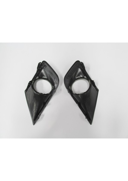 Peugeot 207- 09/12; Sis Lamba Kapağı Sağ/sol Set (2 Parça) Sis Delikli Çerçevesi Gri modelleri