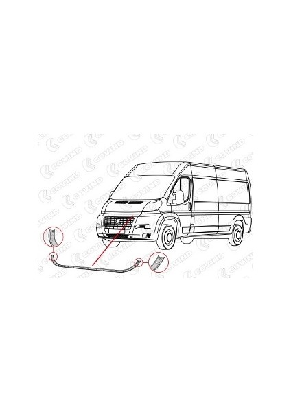 Peugeot Boxer- 14/21; Ön Tampon Üst Bağlantı Sacı fiyatları