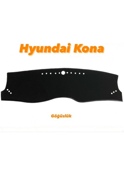 Hyundai Kona Deri Kapitone Torpido Koruyucu Örtü