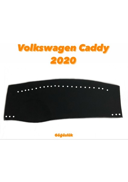 Volkswagen Caddy 2020 3 Boyutlu Halı Kumaş Torpido Koruyucu Örtü