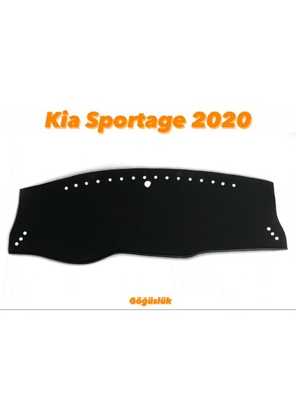 Kia Sportage Yeni Kasa 3 Boyutlu Halı Kumaş Torpido Koruyucu Örtü
