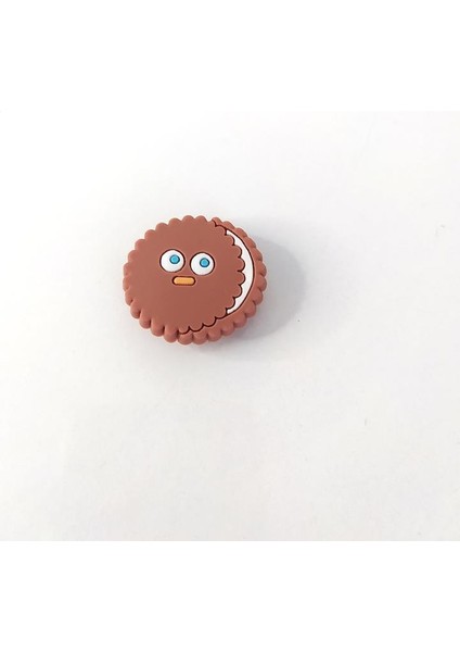 Silikon Bisküvi 1 Adet Tekli Terlik Süsü Aksesuar