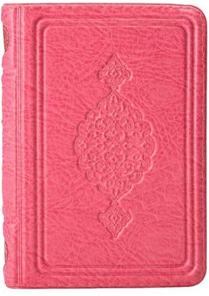 Cep Boy Kur'an-I Kerim (Pembe, Kılıflı, Mühürlü)