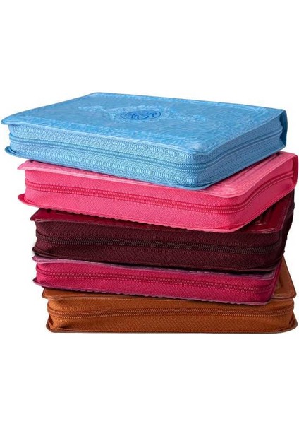 Cep Boy Kur'an-I Kerim (Pembe, Kılıflı, Mühürlü)