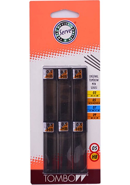 Min 0.5 MM HB 6'lı Blister