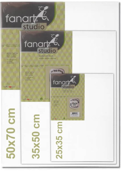 Studio Tuval 320Gr 50X70Cm