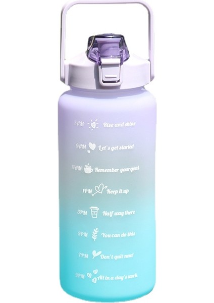 Taşınabilir Su Şişesi - Mavi/mor (Yurt Dışından)