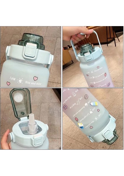 Taşınabilir Su Şişesi - Mavi/mor (Yurt Dışından) fiyatları