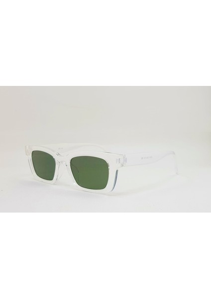 Geometrik Şeffaf Çerçeve Yeşil Cam Unisex Güneş Gözlüğü 2016 01 52-19-135 fiyatları