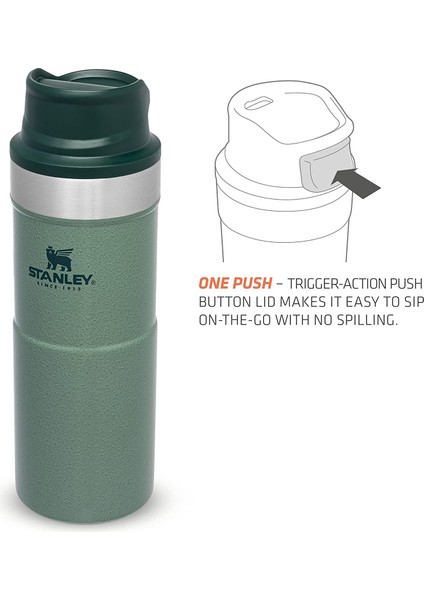 Klasik Trigger-Action Seyahat Bardağı, 0.35 Lt