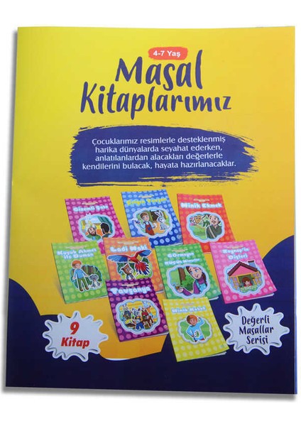 Değerli Masallar Seti (9 Kitap)