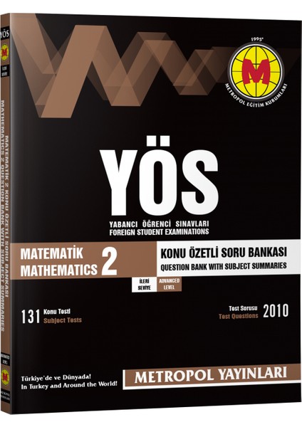 2023 Yeni Dönem-Yös Matematik Konu Özetli Soru Bankası-2 (Ileri Seviye)