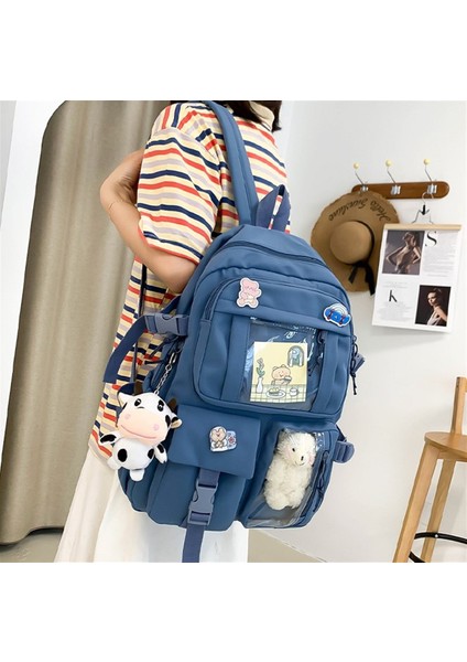 Oxford Kumaş Harajuku Tarzı Okul Sırt Çantası (Yurt Dışından) modelleri