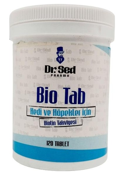 Dr.sed Kedi ve Köpekler Için Biotin Takviyesi 120 Tablet