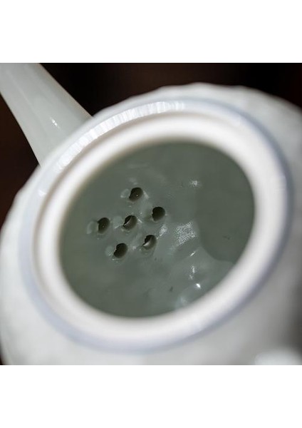 250 ml. Mavi ve Beyaz Porselen Peyzaj Çaydanlık Seramik Kung Fu Çay Demliği (Yurt Dışından) fiyatları