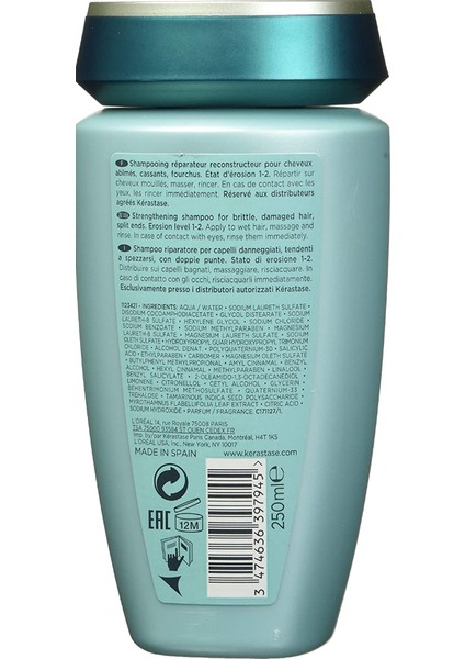 Bain Force Architecte Repair Shampoo 250 ml