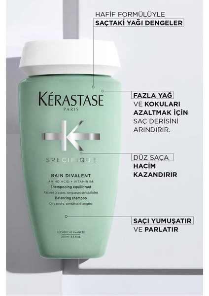 Bain Divalent Purifying Shampoo 250 ml