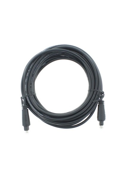 Audio Fiber Optik Kablo, Odt Fiş (Toslink), 5m