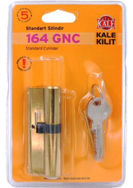 Kilit Bls Barel 83 mm Sarı 164 Gnc