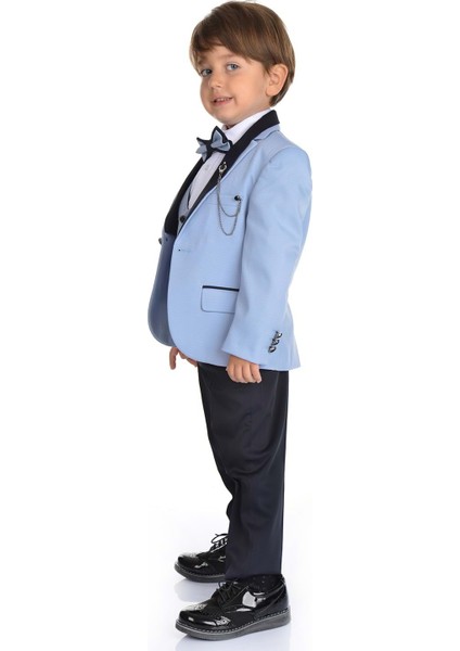 Ceketli Yelekli Erkek Çocuk Damatlık Takım Elbise indirimleri