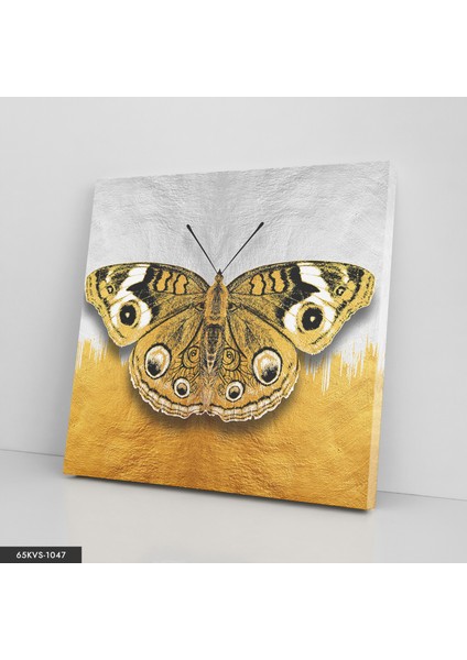 Gold Kelebek Tek Parça Kare 65 x 65 cm fiyatları