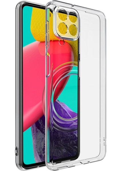 Sm Galaxy M53 Kılıf Kamera Korumalı Ultra Ince Şeffaf Silikon Kılıf