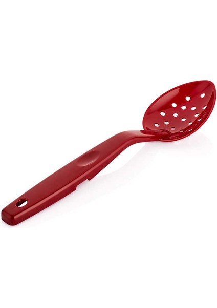 Kırmızı Servis Kaşığı Delikli Gastrontepe