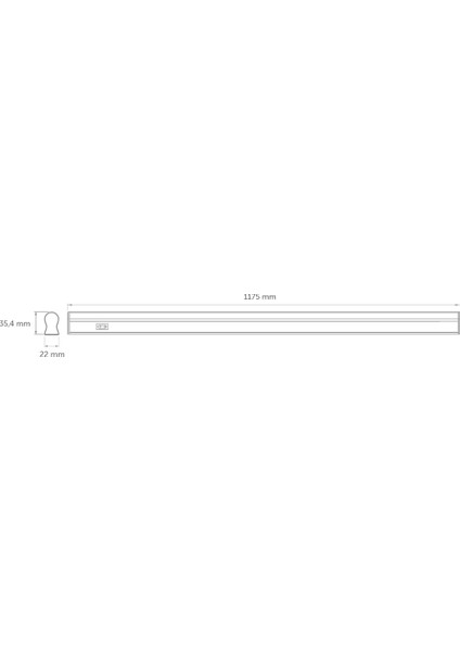 T5 LED Bant Armatürler / Anahtarlı 16W/6500K Beyaz fiyatları