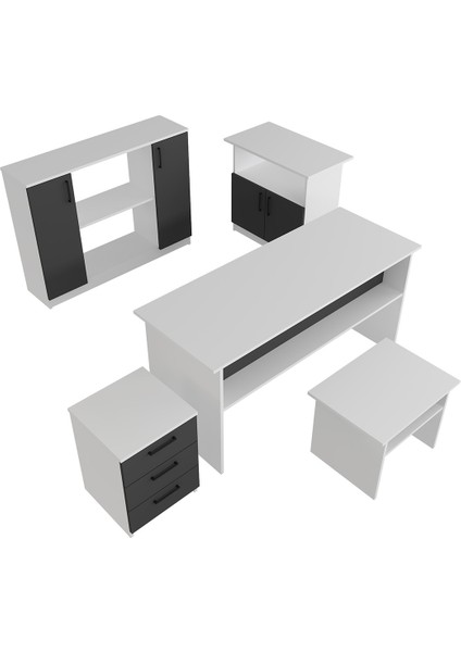 Merkür-1-2-3-4-5 Ofis Büro Masa Takımı MRK14