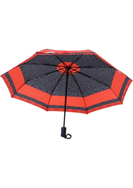 FLA-543F Ferre Desenli Otomatik Mekanizmalı Şemsiye fırsatları