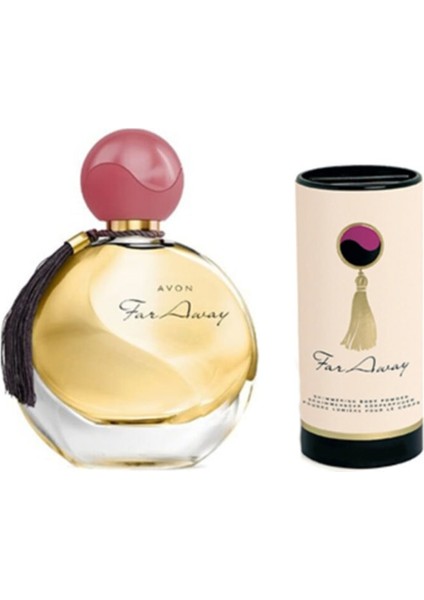 Far Away + Pudra 2li Set