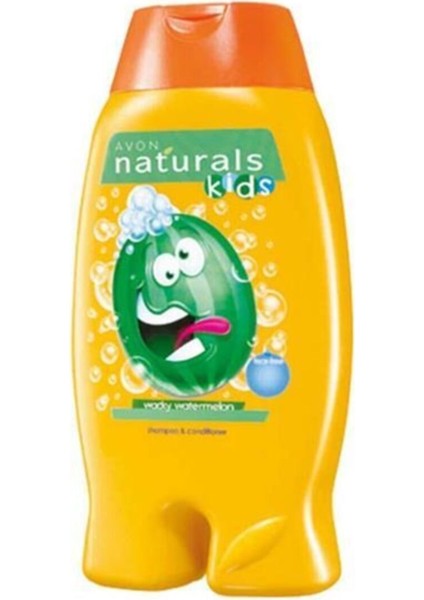 Naturals Kids Karpuz Kokulu Göz Yakmayan Şampuan & Saç Kremi 250 ml