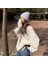 Kış Şapka Gerçek Tavşan Kürk Kış Şapkalar Kadınlar Için Moda Sıcak Beanie Angola Şapka Kadınlar Katı Yetişkin Kapak Kafa Kapak | Kadın Skullies kasket 3
