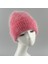 Yeni Uzun Saçlı Angora Örme Şapka Kadın Kalınlaşmış Kıvrılmış Sıcak Şapka Beanie Kadınlar 2021 4