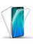 Xiaomi Redmi Note 8 Pro Kılıf Ön Arka 360 Koruma Şeffaf Silikon 1