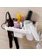 Saç Kurutma Makinesi Raf Ücretsiz Delme Banyo Raf Tuvalet Tuvalet Depolama Raf Vanity Duvar Asılı Kurutucu Raf 3