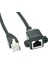 5079 RJ45 Dişi Erkek Uzatma 3m Panel Tipi Cat6 Montaj Kablosu 2