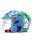 Koruyucu Çocuk Yarım Motosiklet/kaykay Kaskı - Mavi (Yurt Dışından) 1