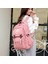 Büyük Kapasiteli Unisex Okul Çantası - Pembe (Yurt Dışından) 1