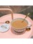 Japon Retro Krizantem Seramik Kupa Süt Çay Bardağı Kahvaltı Kupa Çanak Bardaklar Büyük Kapasiteli Petal Kupalar Kahve Kupa Kupalar Beyaz (Yurt Dışından) 3