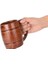 Doğal Saf Ahşap Basit Stil Kupası Bira Kupası Çevre Dostu Su Kupası Çay Kahve Süt Içme Kupası Ev Mutfak Bar Drinkware Cup Kupalar Kahverengi (Yurt Dışından) 4