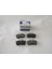 Ford Focus- Sd/hb- 05/07; Arka Fren Balatası 1,4/1,6/1,8/2,0 (Disk) (87,2X42,5X13) (Bramax) 1