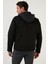 Slim Fit Peluş Astarlı Çıkarılabilir Kapüşonlu Mont Erkek Mont 5855031 5