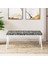 Concept Aya Serisi 80 x 132 cm Açılabilir Beyaz Mutfak Masa Takımı 4 Sandalye 1 Bench 3
