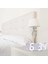 Hooqict 3D LED Dijital Büyük Duvar Saati Modern Tasarım Ev Oturma Odası Dekorasyon Tarihi Sıcaklık Takvimi Alarm Tablo Saat Duvar Saatleri (Yurt Dışından) 5
