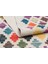 Cotton Pamuklu Çok Renkli Desenli Kilim 3