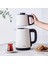 Karaca Tea Break Krem Inox Çelik Su Isıtıcı & Çay Makinesi 2