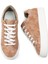 Nubuk Pudra Rengi Sneaker Kadın Ayakkabı 4