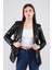 Kadın Deri Blazer Ceket 4