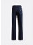 Yüksek Bel Düz Paça Relaxed Koyu Lacivert Kadın Denim Pantolon W2YA21D4NH4AUDA 5